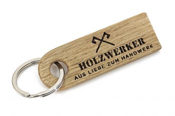 Design Schlüsselanhänger SNORRE HOLZWERKER