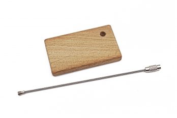 Schlüsselanhänger DORFKIND aus Holz
